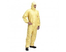 Tychem C-Áo chùm BH chống hóa chất Dupont size S